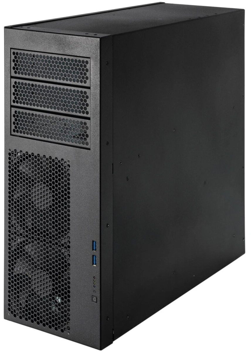 Серверный корпус Procase PT443-B-0-RA, без БП, Черный детальное изображение - 1