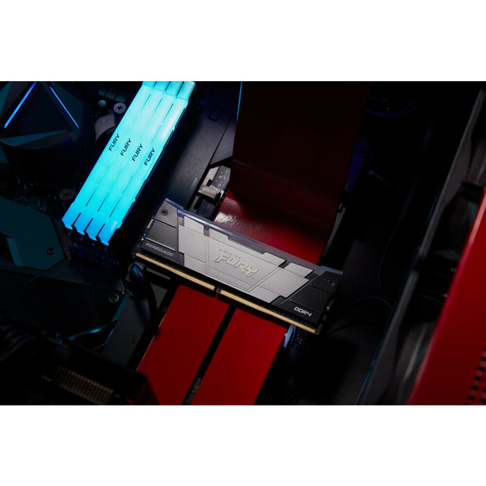 Оперативная память Kingston Fury Renegade RGB DDR4 4600, KF446C19RB2AK2/16, 2x8 Гб KIT, 16 Гб №6
