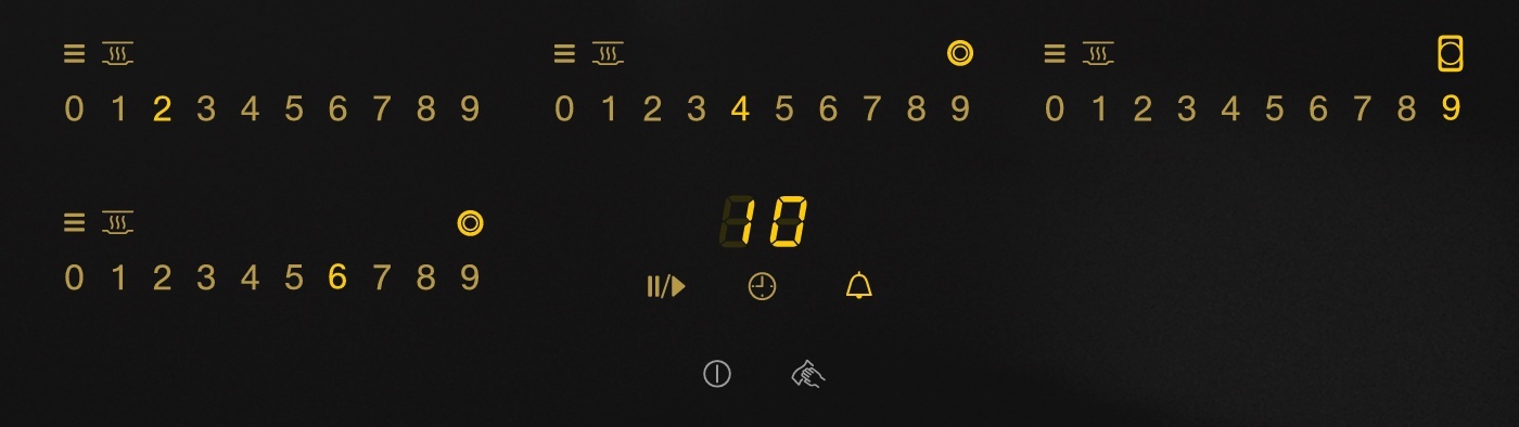 Электрическая варочная панель Miele KM 6564 FL, Черный детальное изображение - 2