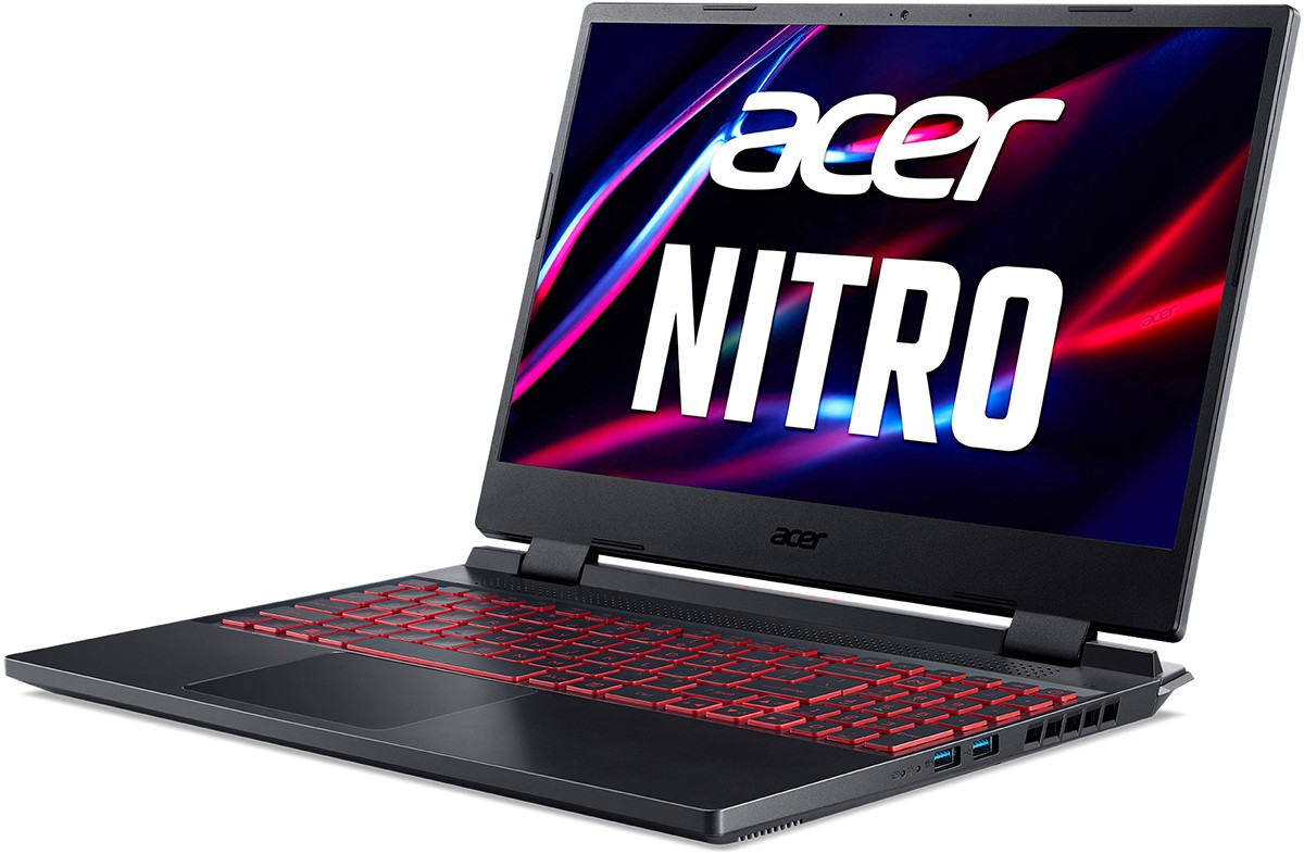 Ноутбук Acer Nitro 5 AN515-58 AN515-58-79B6, RAM 8 ГБ, Черный, SSD 512 ГБ, GeForce RTX 3050 детальное изображение - 3