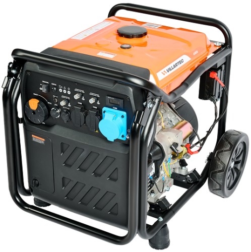 Генератор бензиновый VILLARTEC GI 808, 8 кВт, Оранжевый детальное изображение - 1