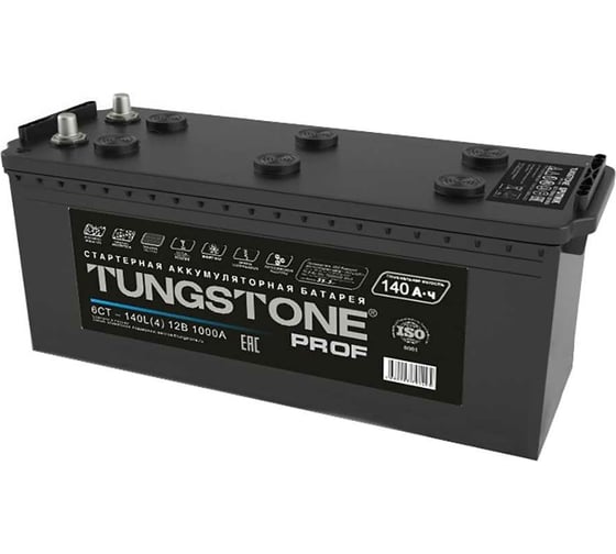 Аккумулятор Tungstone 140, Прямая Полярность, PRO14040, 140 А*ч детальное изображение - 1