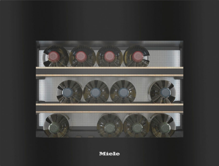 Встраиваемый винный шкаф Miele KWT 7112 iG OBSW, Черный обсидиан детальное изображение - 5