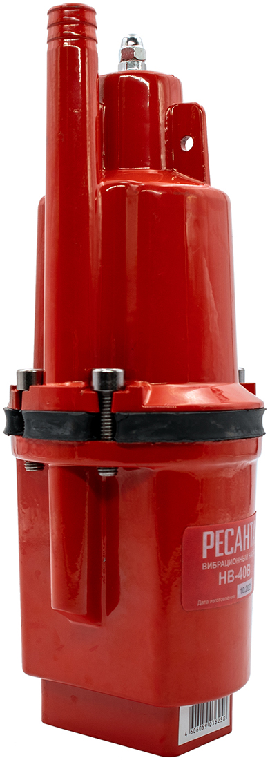 Насос Ресанта HB-40B, 22 л/мин, 19 мм, напор 75 м, d=100 мм, 300 Вт, Красный детальное изображение - 2