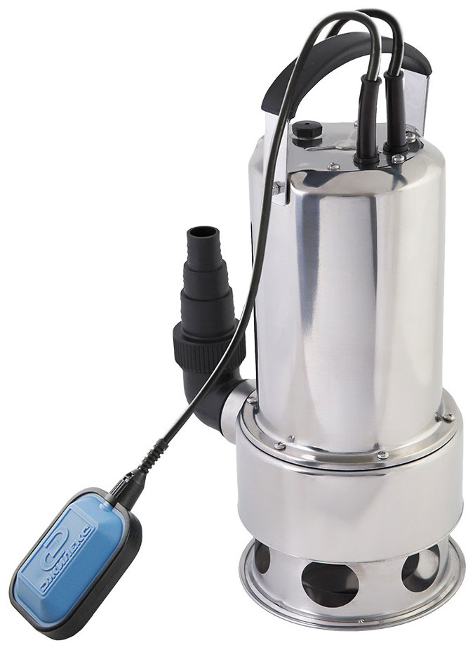 Насос Джилекс Фекальник 260/10 Н (5306), 260 л/мин, 32 мм, напор 10 м, d=40 мм, 800 Вт, Голубой детальное изображение - 1