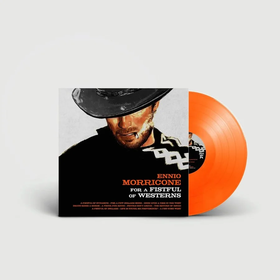 Виниловая пластинка Ennio Morricone – For A Fistful Of Westerns – Coloured Orange LP детальное изображение - 2