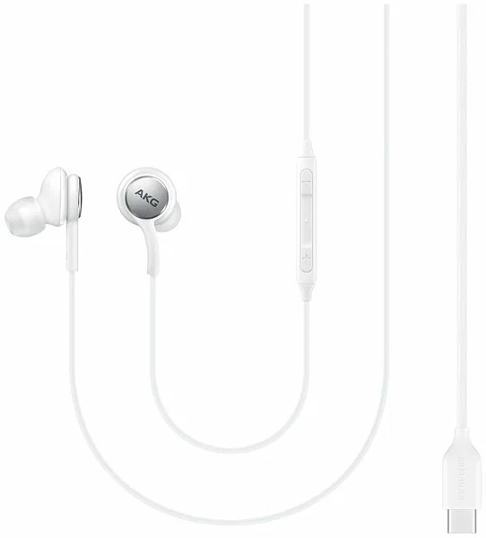 Проводные наушники Samsung EO-IC100 Type-C, Белые детальное изображение - 2