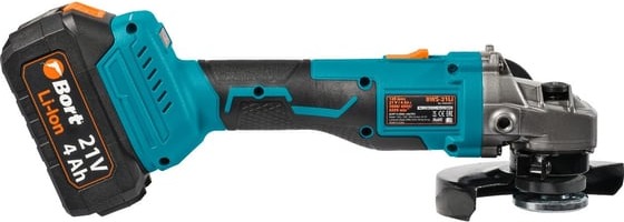 Шлифовальная угловая аккумуляторная машина BORT BWS-21Li 93413571, 125 мм, 8500 об/мин, 1000 Вт детальное изображение - 2