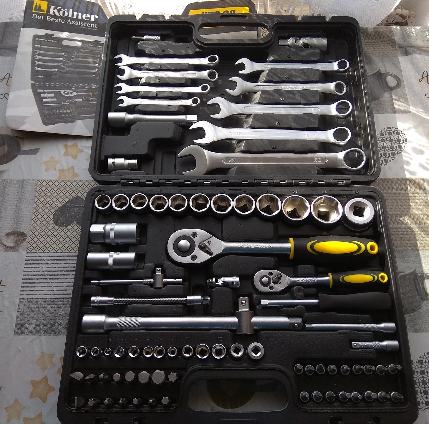 Набор инструментов Kolner KTS 82 детальное изображение - 3