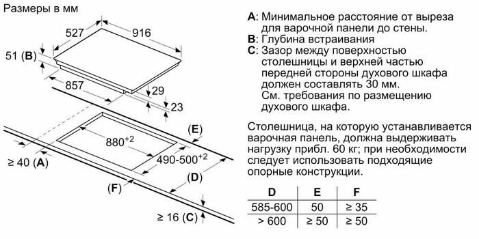 Варочная поверхность Bosch PIV 975 DC1E, Черный №9