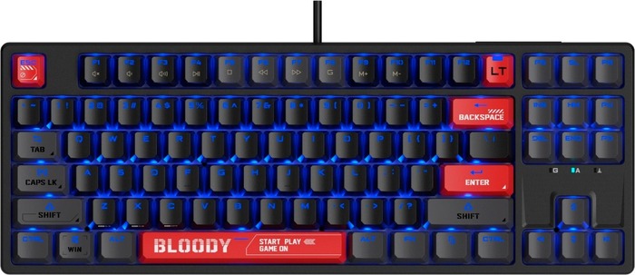 Клавиатура Bloody AT87, Черный №10