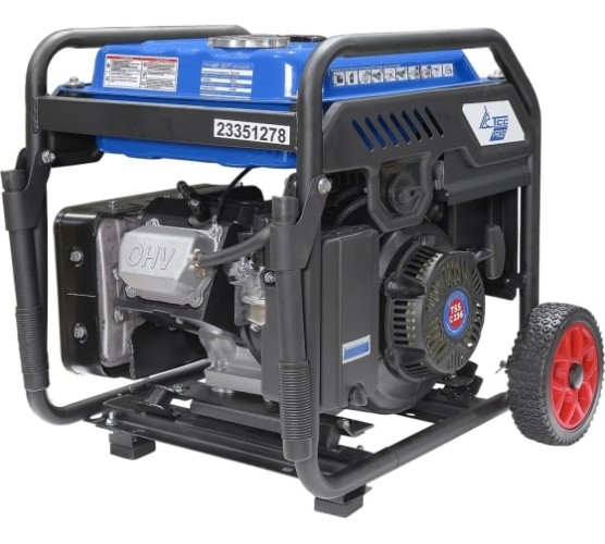 Генератор бензиновый ТСС SGG 5000Ei 060040, 5 кВт, Синий детальное изображение - 4