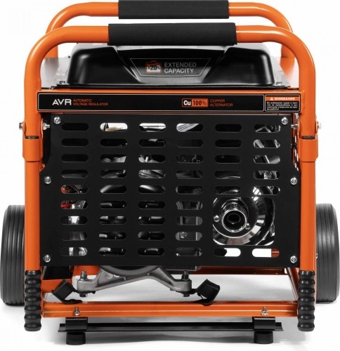 Генератор бензиновый DAEWOO GDA 9500E, 8 кВт, Оранжевый детальное изображение - 4