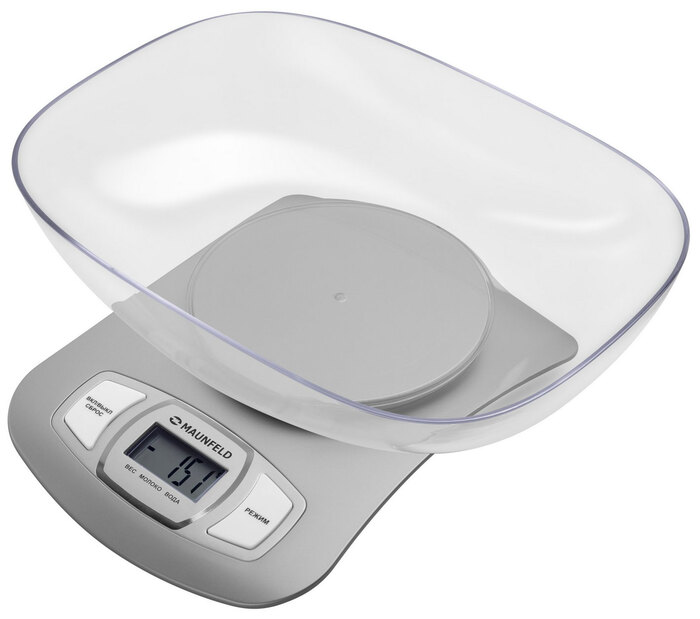 Кухонные весы MAUNFELD MKS-515PB, Серый №1