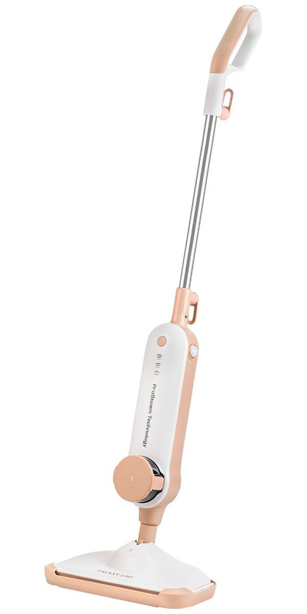 Паровая швабра Galaxy LINE GL 6401, 1600 Вт, Бежевый/Белый детальное изображение - 1