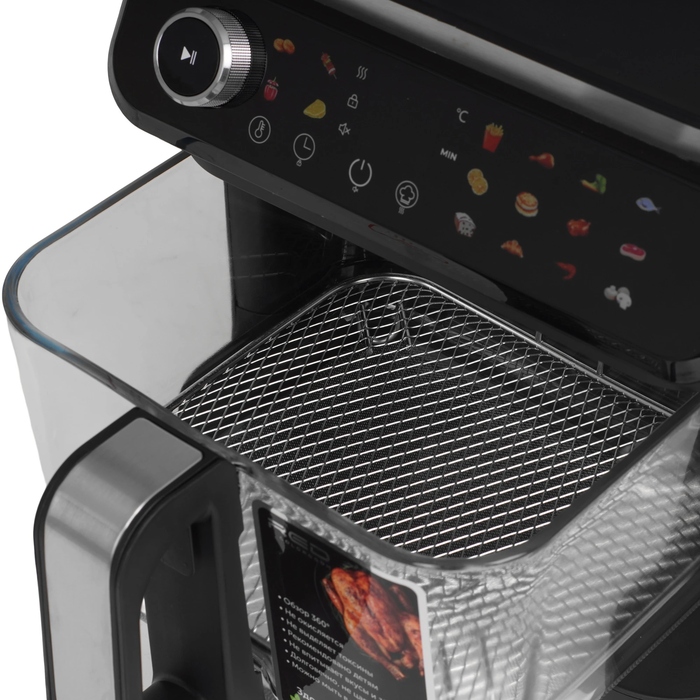 Аэрогриль RED ColorCook G550, 5.5 л, 1400 Вт, Черный №5