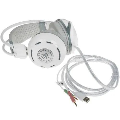Наушники A4Tech Bloody G300, Белый детальное изображение - 5