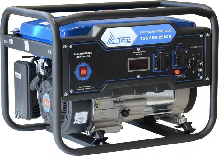 Генератор бензиновый ТСС SGG 2800N 060005, 2.8 кВт, Синий детальное изображение - 3