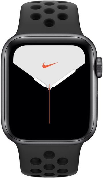 Смарт-часы Apple Watch Series 5 Nike 40 мм, GPS+Cellular, Серый космос, Black Sport Band детальное изображение - 2