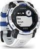 Смарт-часы Garmin Instinct 3 Solar Whitestone with Black/Bolt Blue Silicone Limited edition, 45 мм, Синий вариант - 4