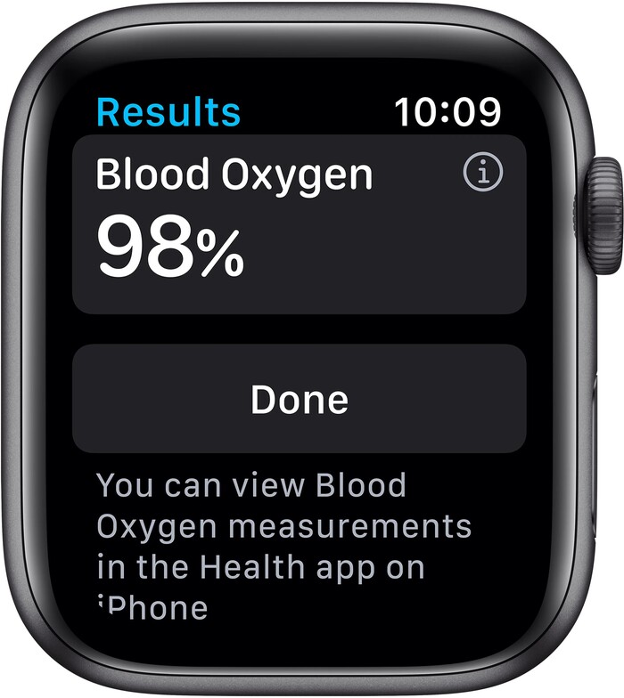 Смарт часы Apple Watch SE Nike 44 мм, Черный, Sport Band №3