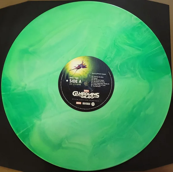 Виниловая пластинка OST – Star–Lord Band, Richard Jacques – Marvel Guardians Of The Galaxy – Pink / Green 2LP детальное изображение - 3