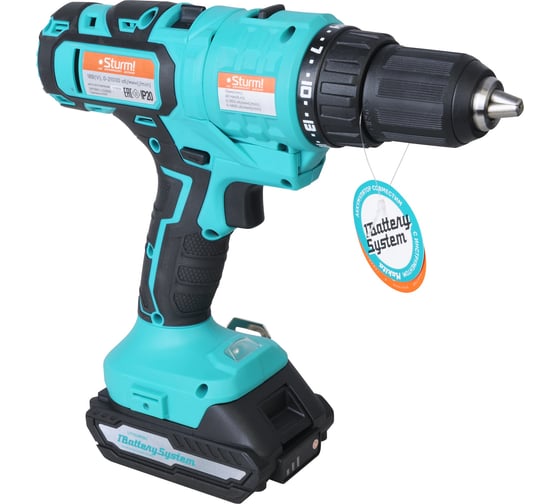 Аккумуляторный шуруповерт-мультитул Sturm 4в1 1BatterySystem CMT1801, 18 В, 40 Нм, 2 А·ч детальное изображение - 34