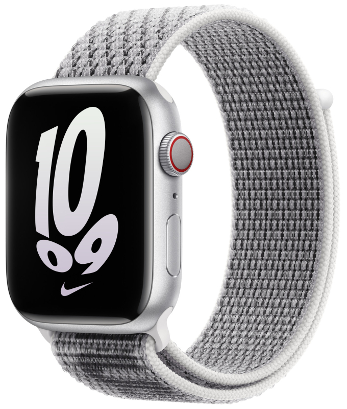 Ремешок Apple Nike Sport Loop 45 мм, Серый детальное изображение - 2