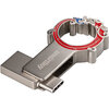 USB Flash накопитель SmartBuy Metal Snake (SB64 ГБ3MSN) 64 ГБ, красный вариант - 1