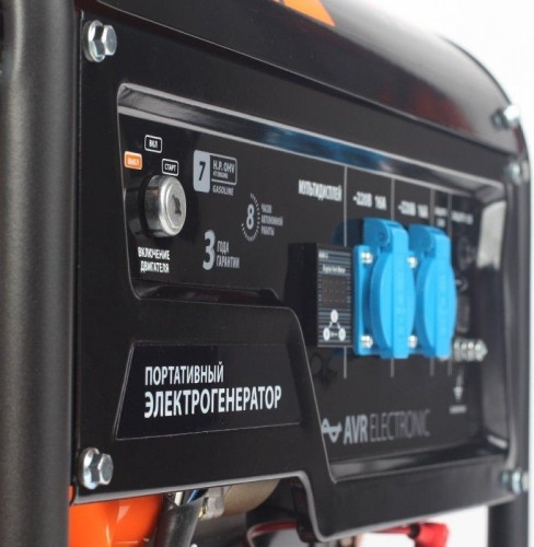 Генератор бензиновый PATRIOT GP 3510 E 474101540, 2.5 кВт, Черный детальное изображение - 2