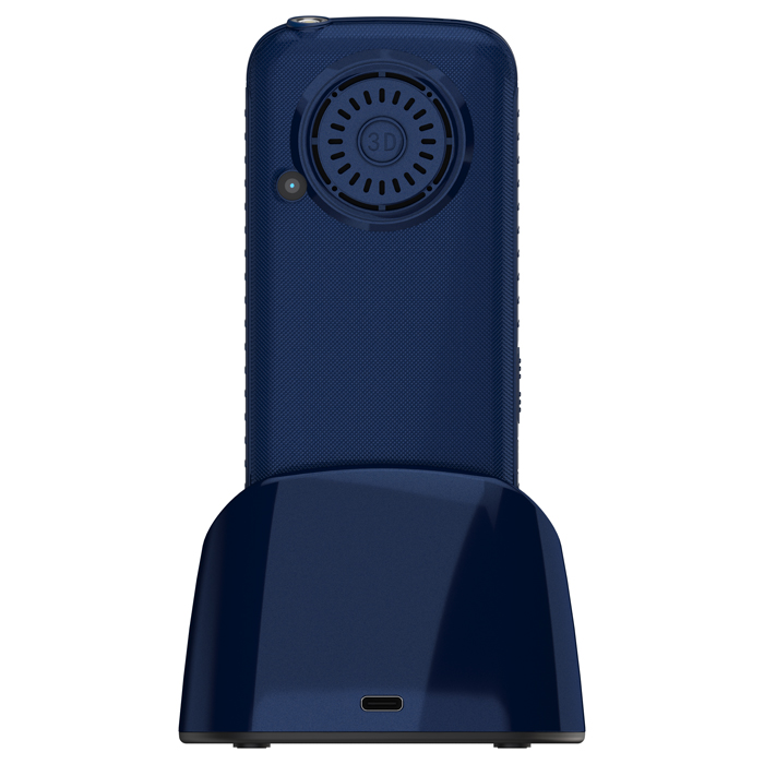Мобильный телефон MAXVI B21ds up, 32 Мб, Синий, Dual mini-SIM детальное изображение - 3