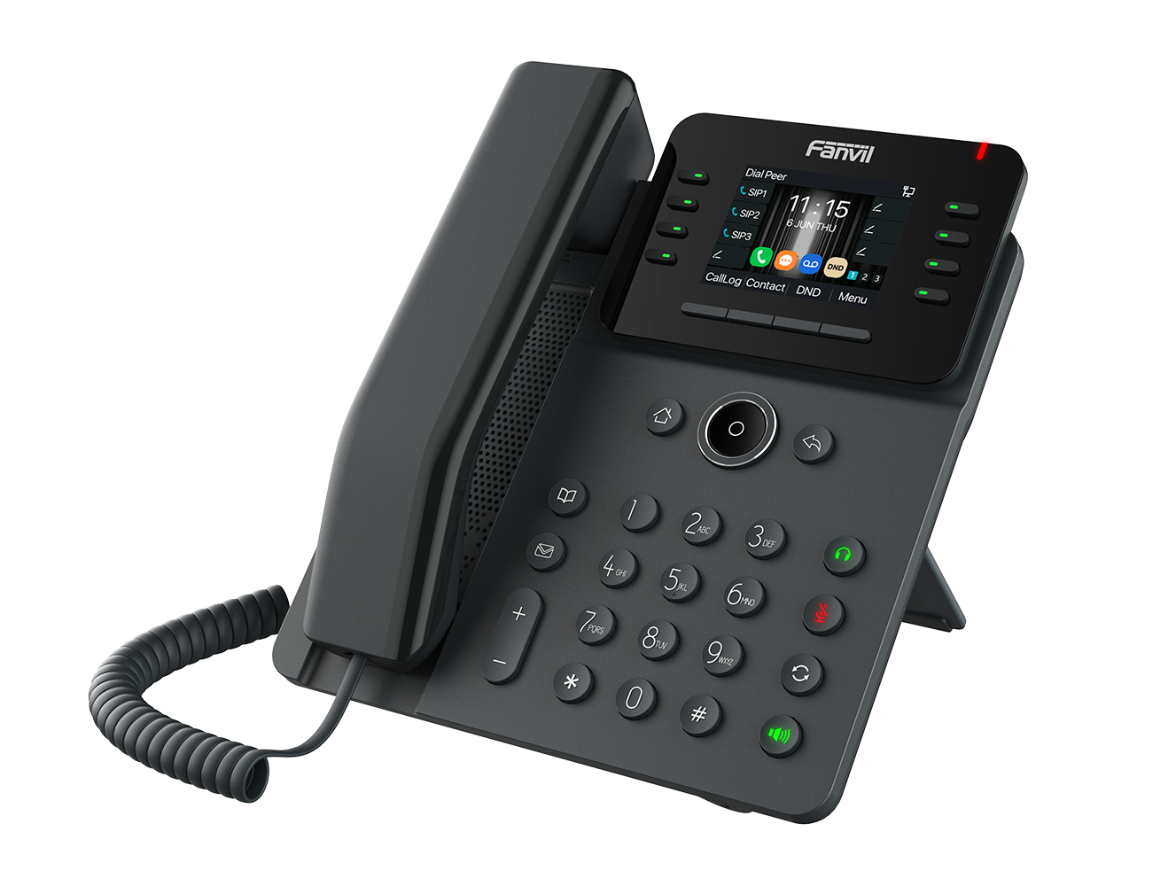 VoIP-телефон Fanvil (Linkvil) V62W, Черный детальное изображение - 1