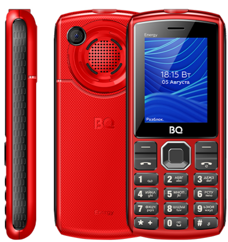 Мобильный телефон BQ 2452 Energy, 32 Мб, Черный/Серый, Dual mini-SIM детальное изображение - 1