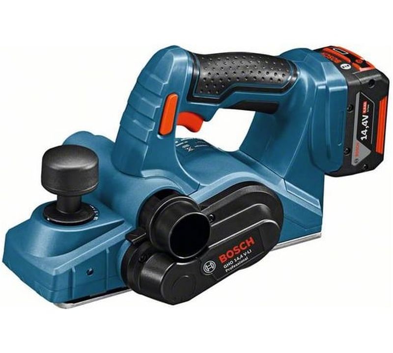 Электрический рубанок Bosch GHO 14 4 V-LI 0.601.5A0.402, 600 Вт,  Синий детальное изображение - 1