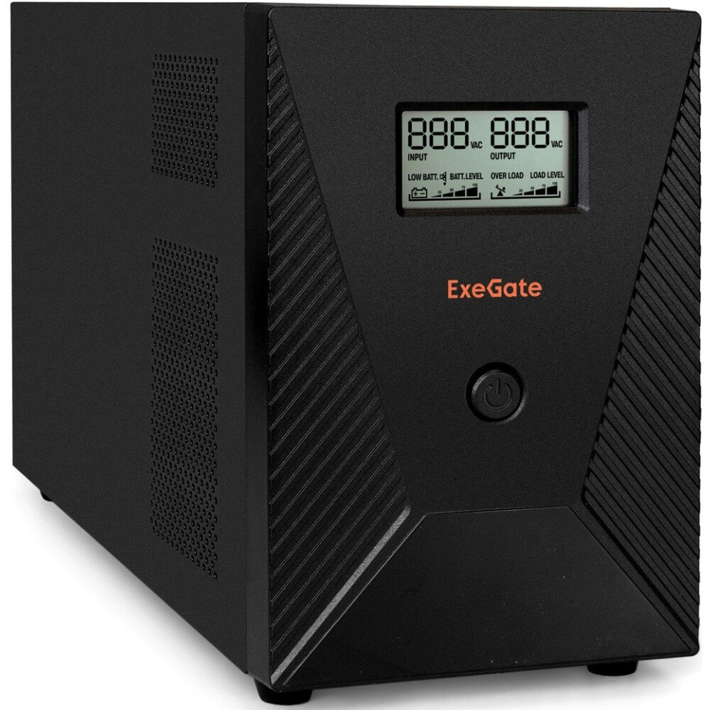 ИБП ExeGate SpecialPro Smart LLB-2200.LCD.AVR.4C13.RJ.USB детальное изображение - 1