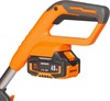 Снегоуборщик (электролопата) аккумуляторный Daewoo DAST 3521LiSET DAST 3521Li SET, 21 В, Оранжевый/Серый вариант - 7