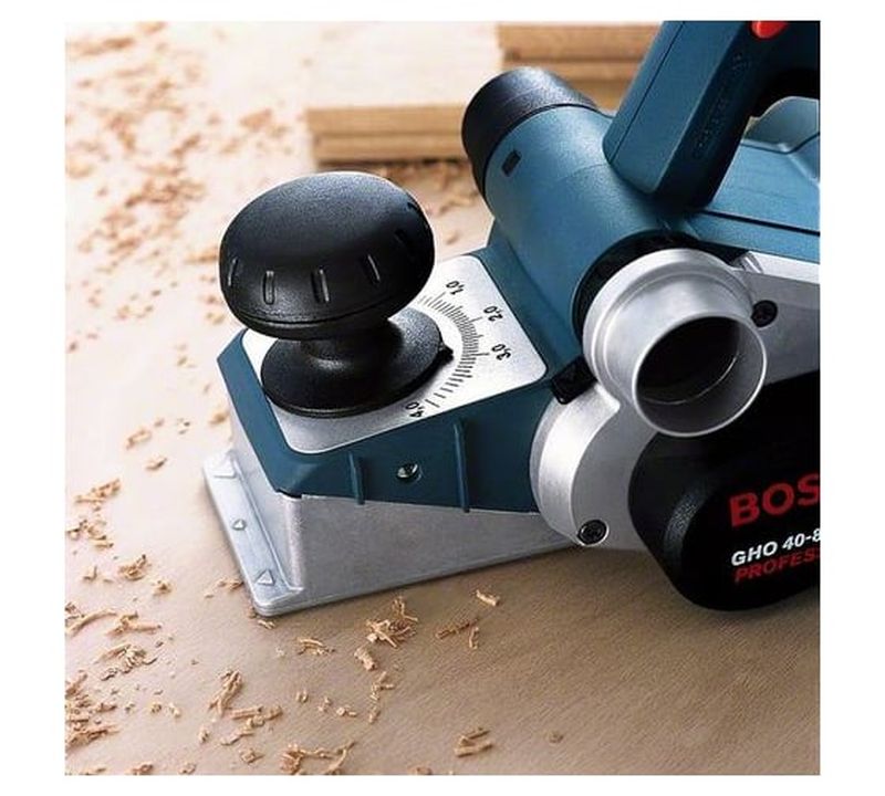 Электрический рубанок Bosch GHO 40-82 С 0.601.59A.768, 850 Вт,  Зеленый детальное изображение - 3