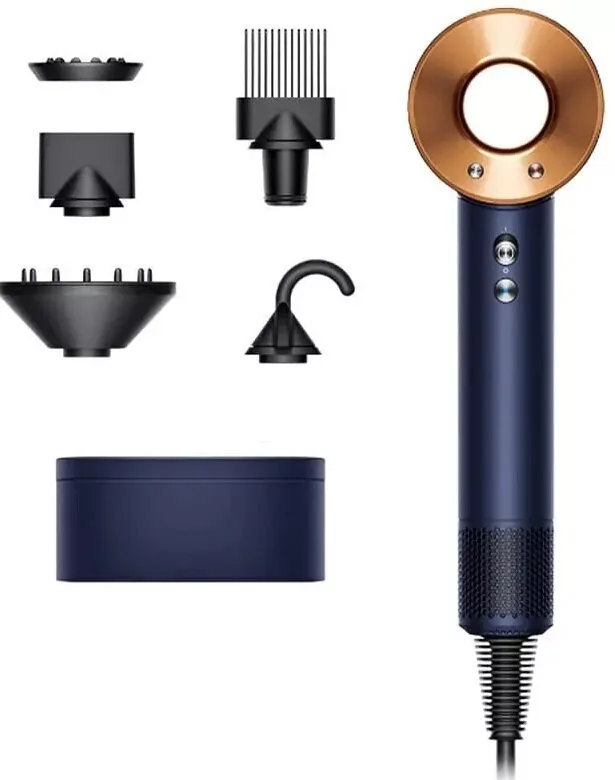 Фен Dyson Supersonic HD07 EU, Prussian Blue/Copper, Берлинская лазурь/Медь детальное изображение - 6