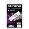 USB Flash накопитель Exployd 670 128 ГБ, белый вариант - 1