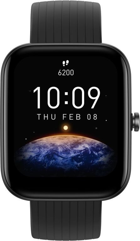 Смарт-часы Amazfit Bip 3, Черный детальное изображение - 3