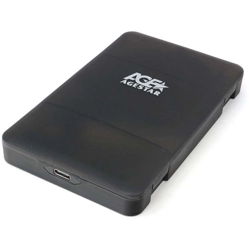 Внешний корпус для HDD AgeStar 3UBCP3C, Чёрный детальное изображение - 1