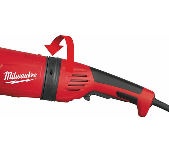 Углошлифовальная машина Milwaukee AGVM 26-230 GEX/DMS 4933402495, 230 мм, 6600 об/мин, 2600 Вт детальное изображение - 4