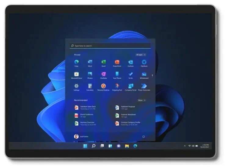 Планшет Microsoft Surface Pro 8 16/256 ГБ, Платиновый, Wi-Fi детальное изображение - 2
