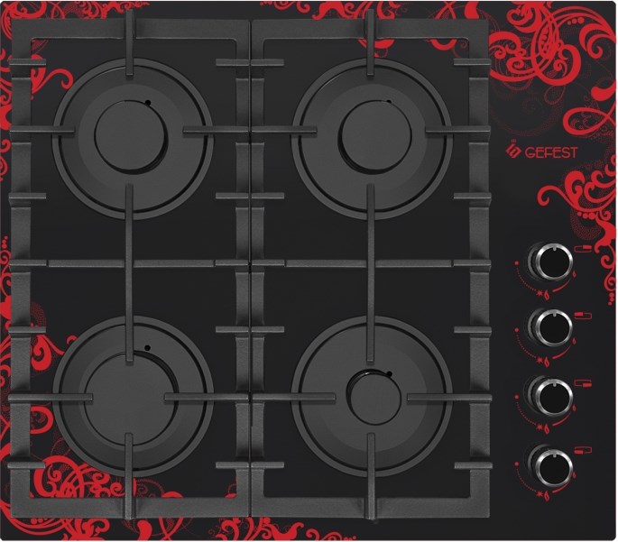 Газовая варочная панель Gefest CBH 2230 K16, Черный детальное изображение - 3