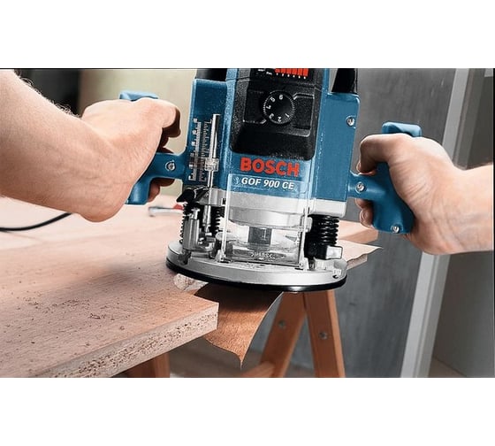 Вертикальная фрезерная машина Bosch GOF 900 CE Professional 0.601.614.608, 900 Вт, Синий детальное изображение - 6