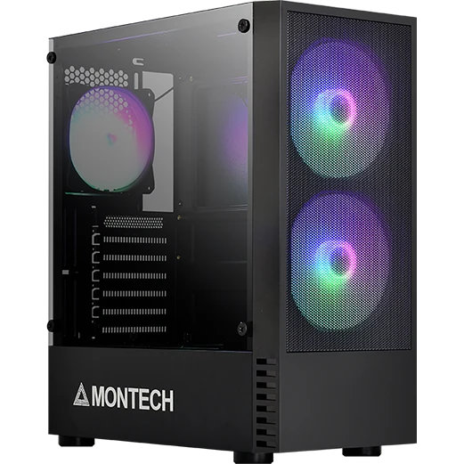 Корпус MONTECH X2 MESH, Черный детальное изображение - 2