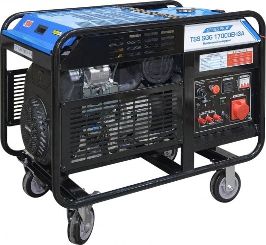Генератор бензиновый ТСС SGG 17000EH3A 190075, 15.5 кВт, Синий детальное изображение - 3