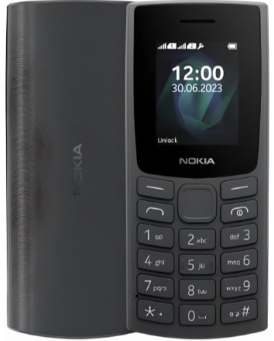 Мобильный телефон Nokia HMD 105 (2024) TA-1569 SS, 4 Мб, Черный, Mini-SIM детальное изображение - 2