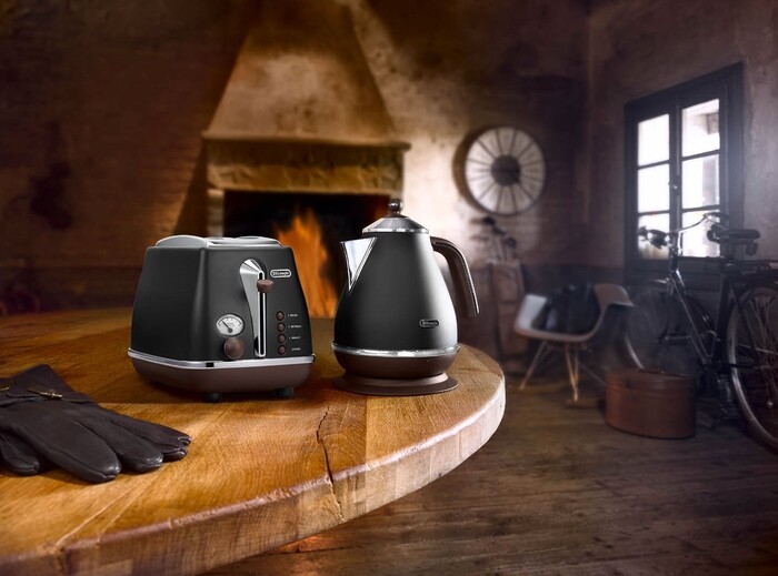 Электрочайник De'Longhi Icona Vintage KBOV 2001.BK черный №4
