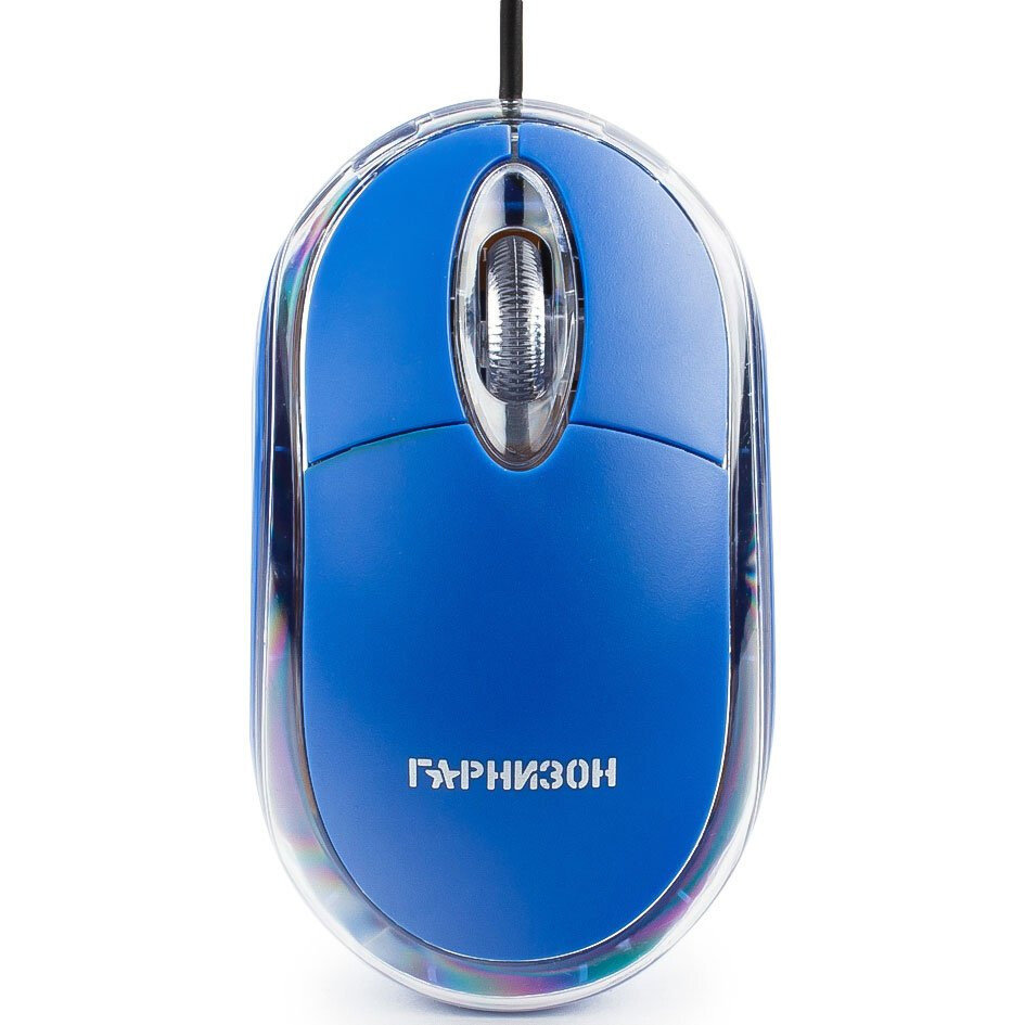 Мышь Гарнизон GM-100B, Синий детальное изображение - 2